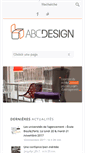 Mobile Screenshot of abcdesign-mobilier.fr